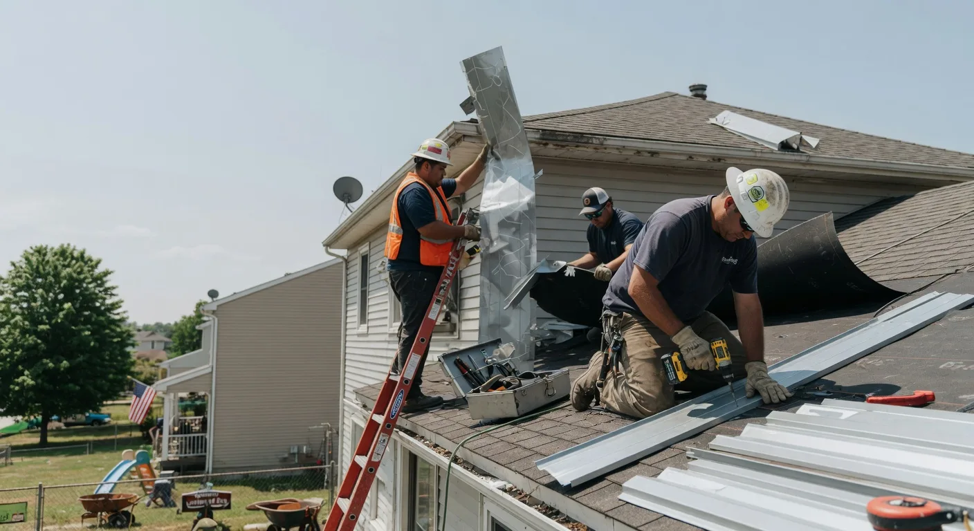 Metal Roof Repair in Scottsville, NY